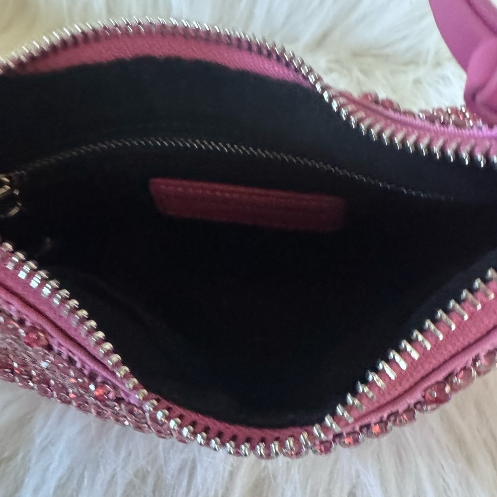 Brandon Blackwood Syl Shoulder Bag w/ Pink Bling - Picture 6 of 6